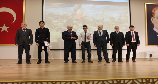 Osmaniye'de Çanakkale Şehitlerine Şiir Yarışması