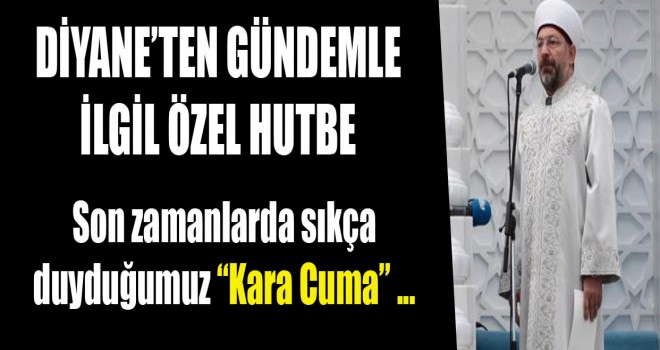 Kara Cuma Hutbesi