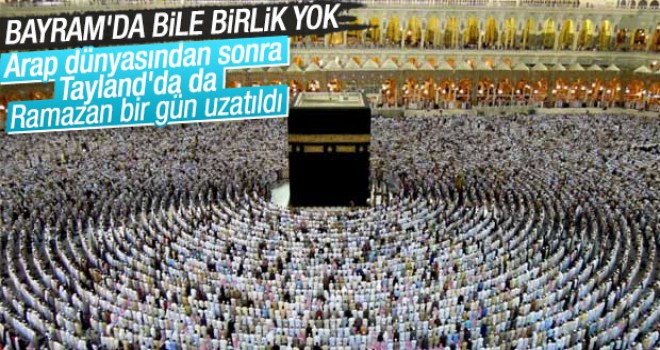 Tayland'da da Ramazan uzadı