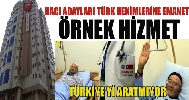 Diyanet Mekke ve Medine Hastanelerinden Örnek Hizmet