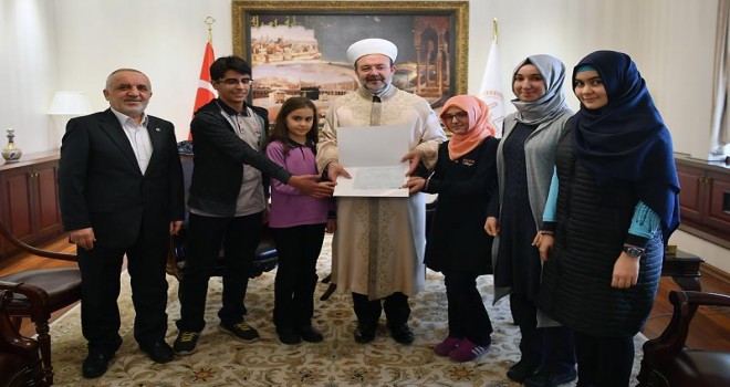 Öğrencilerden Halep’te İnsanlık Ölmesin” kampanyasına  destek