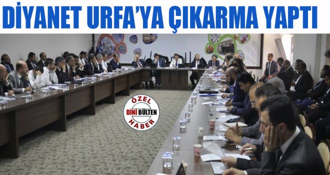 Diyanet, Urfa’ya Çıkarma Yaptı