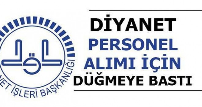 Diyanet'e personel alım başvuruları başladı