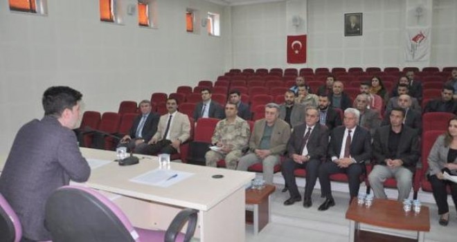 İslahiye'de, 'uyuşturucu ile mücadele' toplantısı
