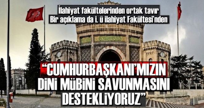 İlahiyat Fakültelerinden o isimlere sert tepki