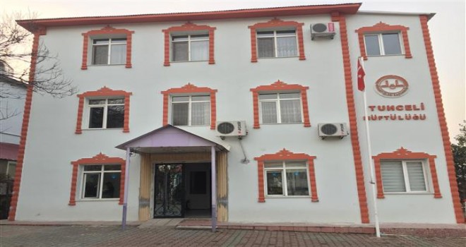 Tunceli İl Müftülüğü ve Lojmanların Tadilatı Tamamlandı