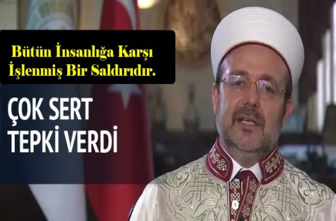 Görmez'den Fransa Nice saldırısına sert tepki