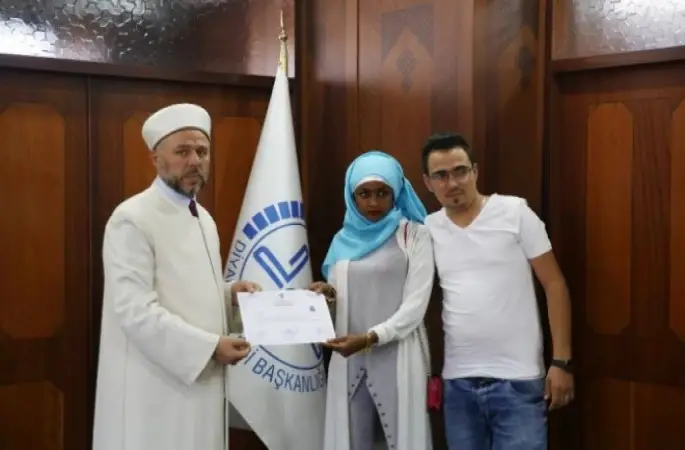 Etiyopyalı Redeat Gırma önce Müslüman, sonra gelin oldu