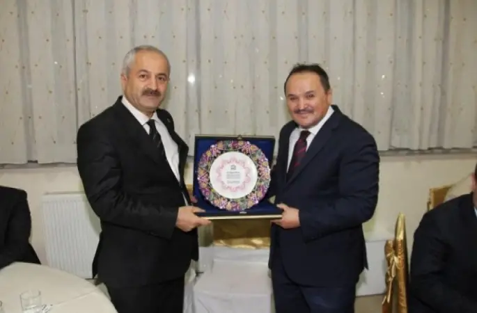 Müftü Örnek’i  İlçe Protokolü Uğurladı