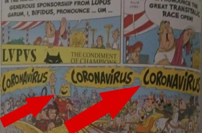 Coronavirüs 39 yıl önce dergide yayınlanmış