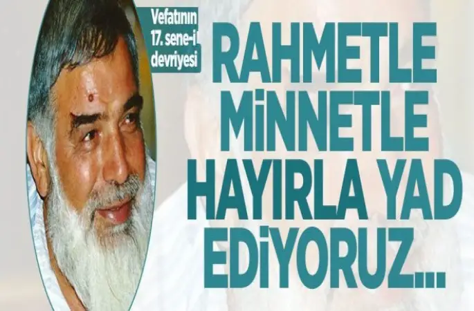 Timurtaş,vefatının 17. yılında rahmetle anılıyor