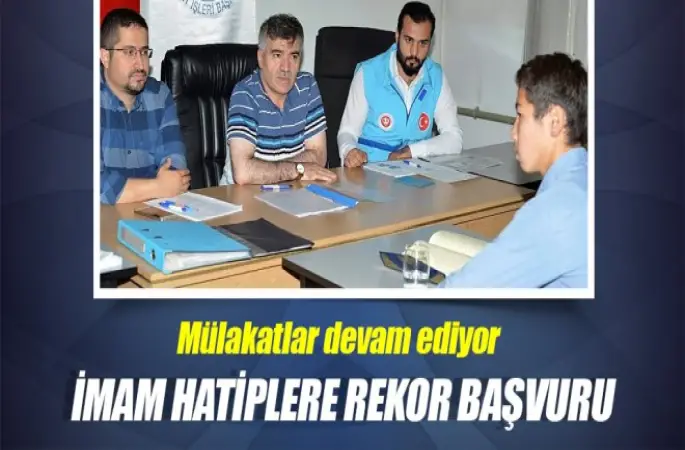 Uluslararası İmam hatiplere rekor başvuru