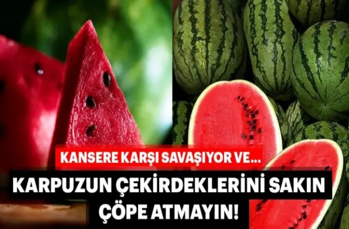 Karpuz yemek için 8 neden
