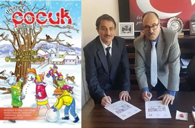 Kula Müftülüğü'nden Öğrencilere Diyanet Çocuk Takvimi