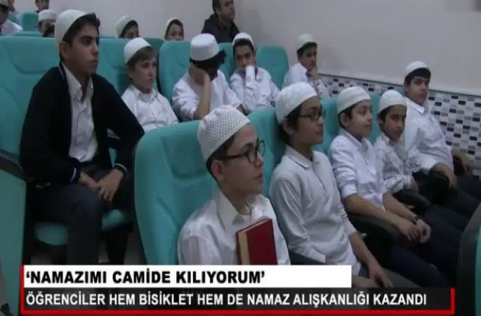 Konya'da 'Namazımı Camide Kılıyorum' projesi