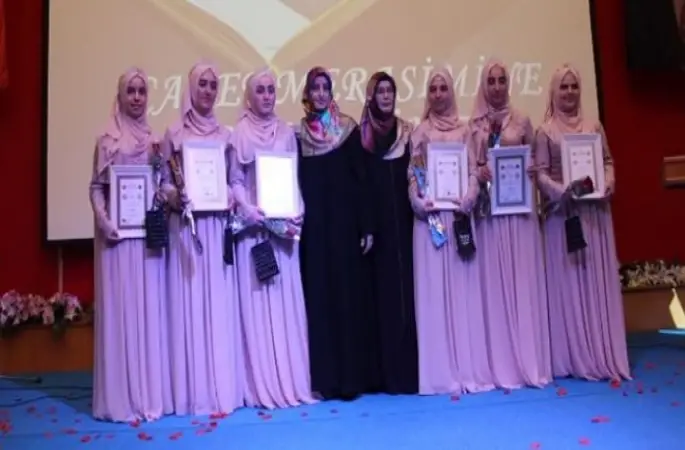 Hafızlık icazet merasimi yapıldı