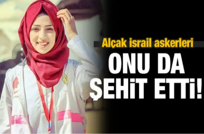 Alçak İsrail askerleri onu da şehit etti!