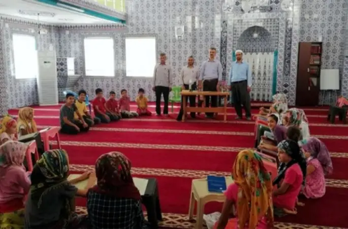 Yaz Kuran Kurslarında Rehberlik ve Denetim faaliyetleri sürüyor