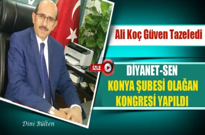Diyanet Sen’de Ali Koç tekrar başkan seçildi