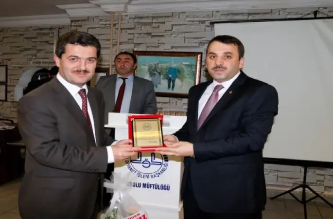 Müftü Naci Çakmakçı veda etti.