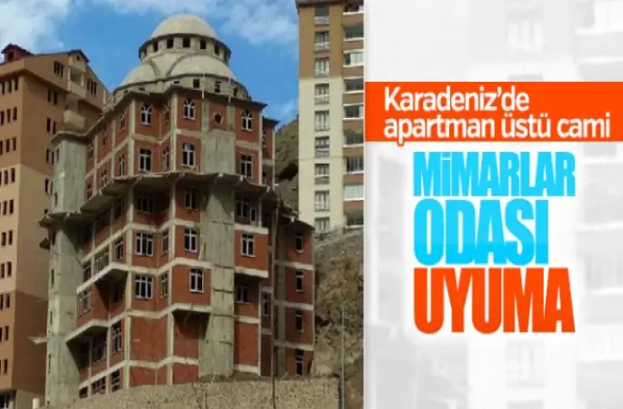 Gümüşhane'de Apartman cami