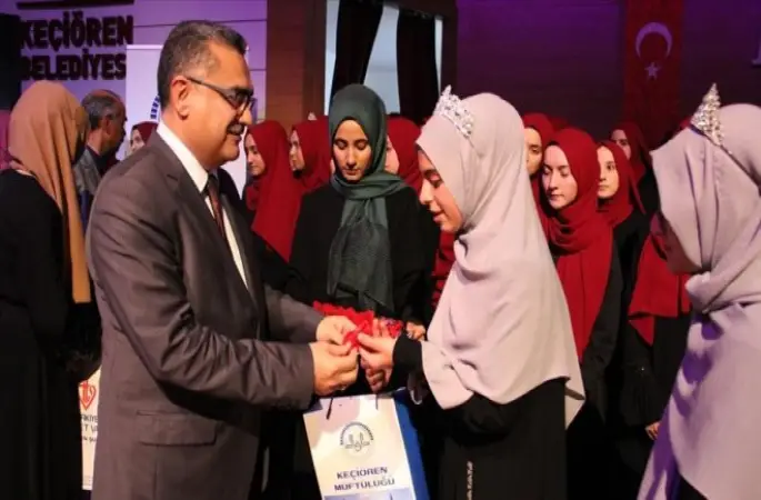 Keçiören'de 69 Hafız için İcazet Töreni