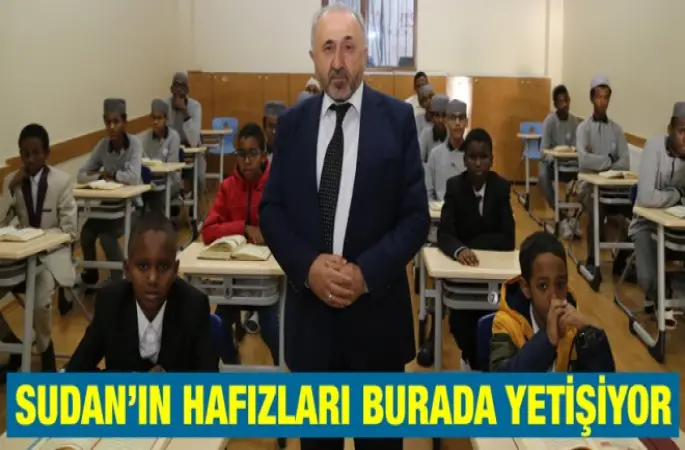 Sudan'ın hafızları Türkiye'de yetişiyor