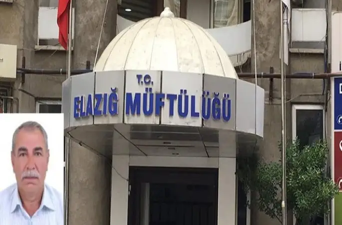 Elazığ Müftülük Memuru hayatını kaybetti