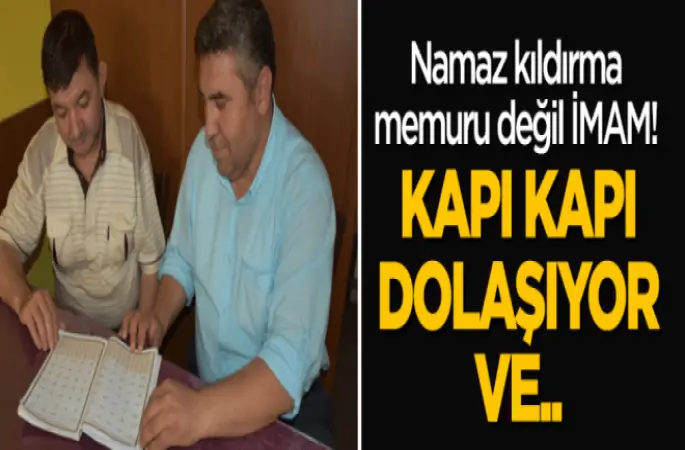 İmam Arslan,Kapı kapı dolaşıp Kur’an öğretiyor