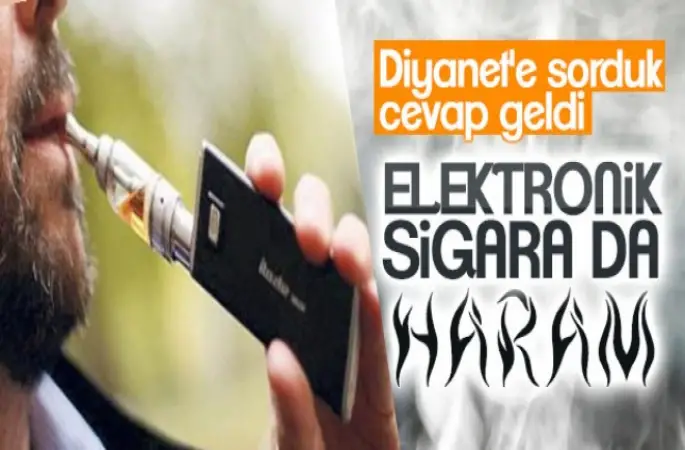 Diyanet: Elektronik sigara caiz değil