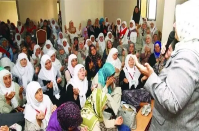 Medine bayan İrşad ekibi ile ilk toplantı