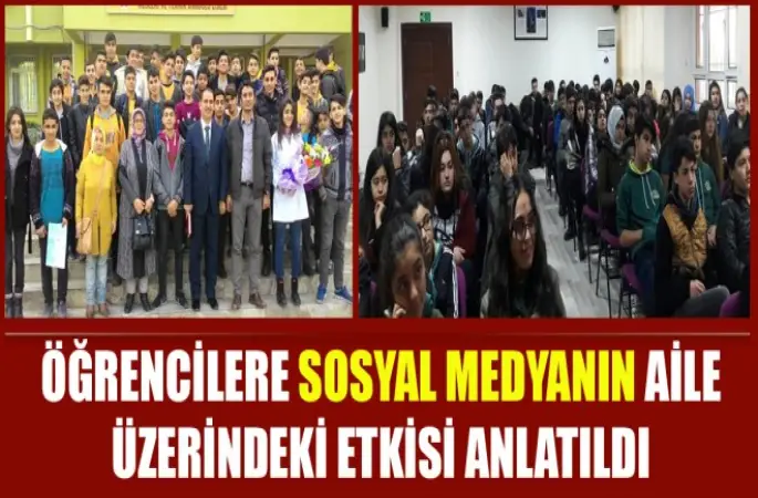 Çukurova'da Sosyal Medya ve Aile Semineri