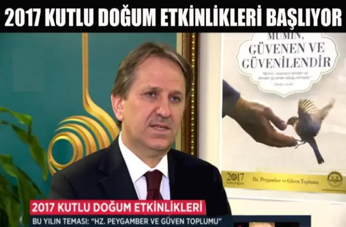 2017 Kutlu Doğum Etkinlikleri başlıyor