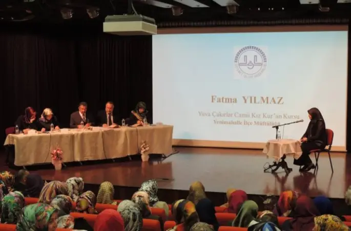 Bayanlar Hafızlık İl Finali Sincan'da Yapıldı.