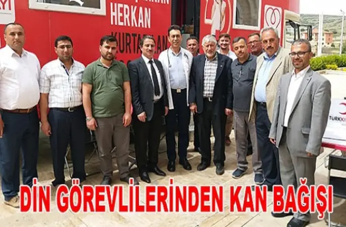 Din Görevlilerinden Kan Bağışı