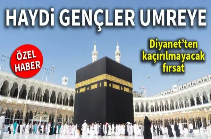 Üniversite öğrencilerine umre kampanyası