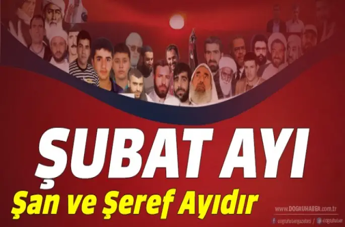 Şubat Ayı Şehadet Ayıdır