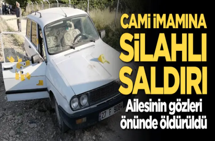 İmamına silahlı saldırı! Hayatını kaybetti