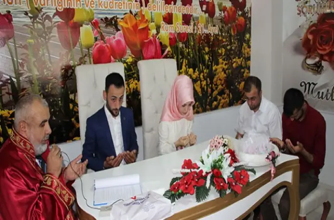 Havza’da İlk Resmi Müftülük Nikahı Kıyıldı