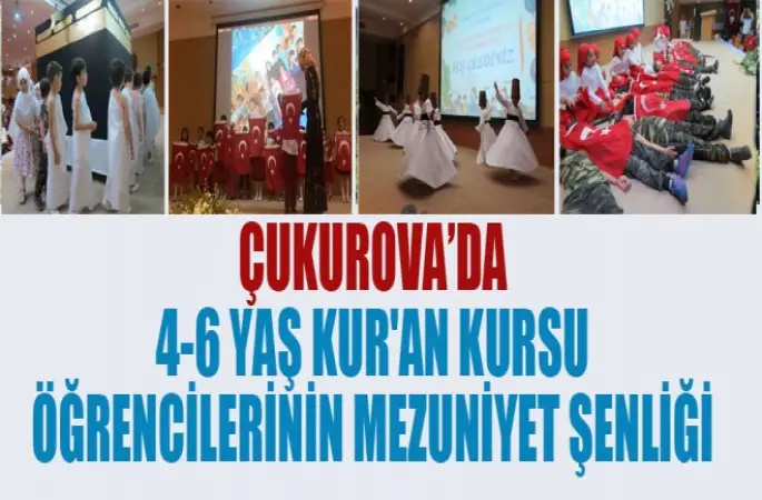 Çukurova’da Minik Öğrencilerin Yıl Sonu Etkinliği Büyük İlgi Gördü