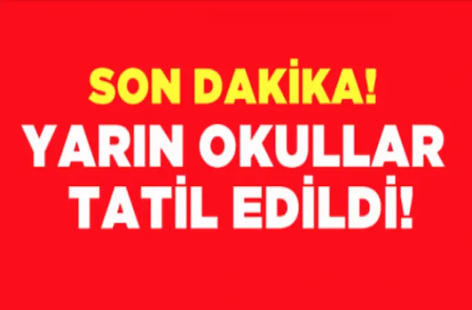 İlk kar tatili açıklandı!