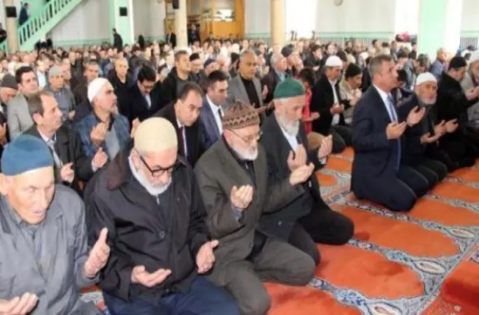 Afrin'deki askerler için dua edildi