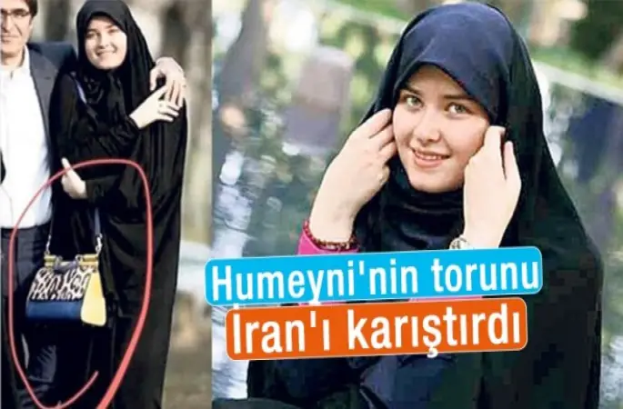 Humeyni’nin torunu Yasemin İran'ı karıştırdı