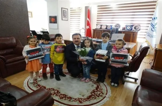 Minik Kalplerden Anlamlı Ziyaret