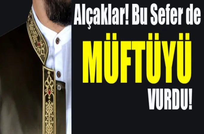 Müftüyü vurdular