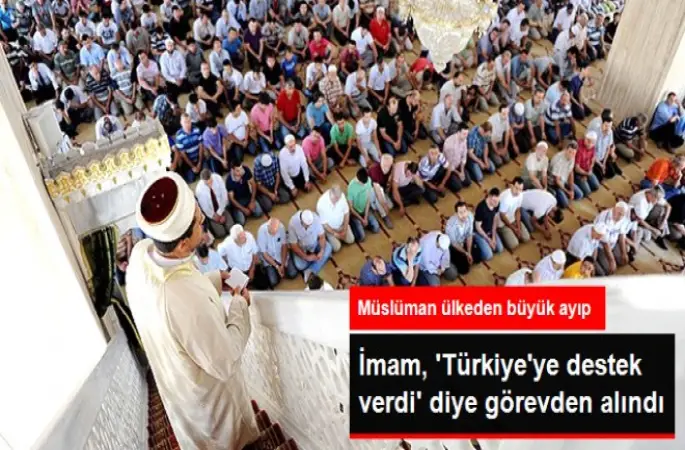İmam Görevden alındı