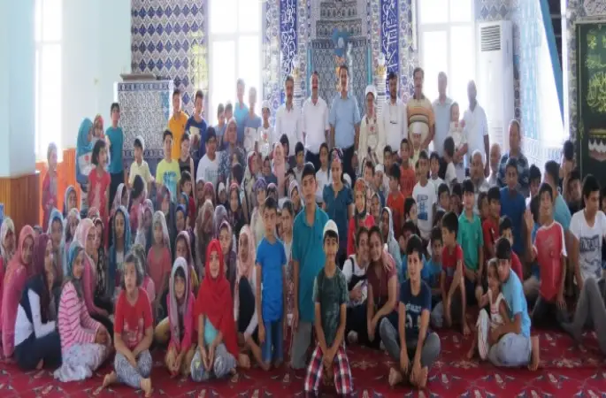 Çukurova'da Cami-Çocuk Buluşmasına Büyük İlgi
