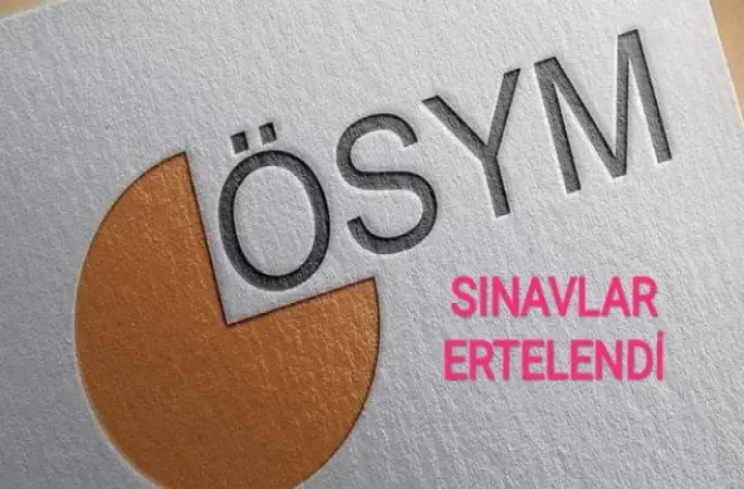 MBSTS Ve DHBT Sınavları Ertelendi