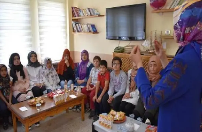 Sivas'ta engelli öğrenciler için yaz Kuran kursu açıldı