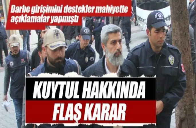 Alparslan Kuytul tutuklandı
